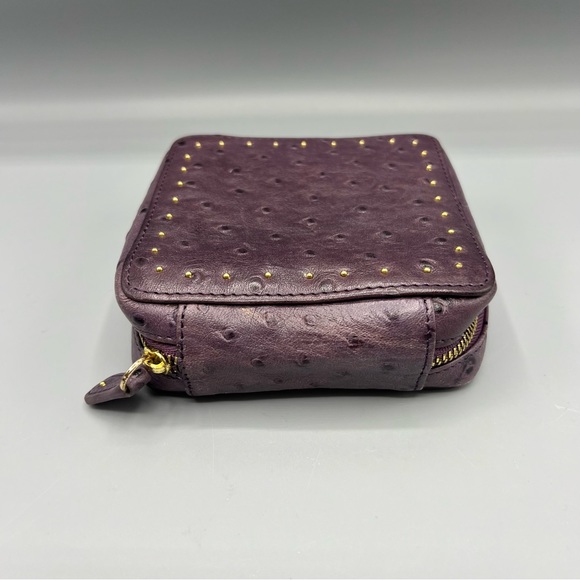 Lauren Merkin Stud Zip Around Travel Jewelry Case - Picture 8 of 9